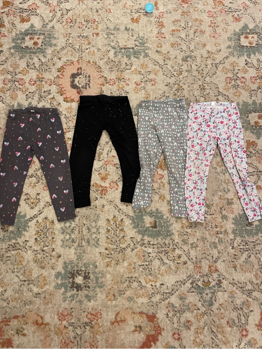 Girls patterned leggings bundle